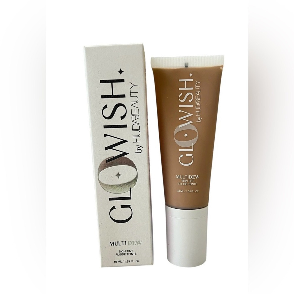 HUDA BEAUTY Glo Wish MultiDew Skin Tint Shade 08 Tan
